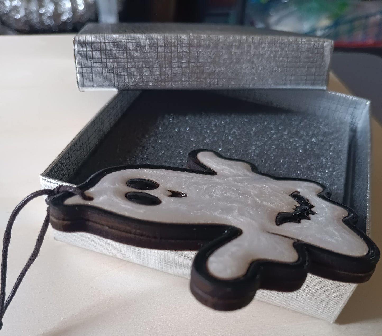 Halloween Ghost Ornament 3"
