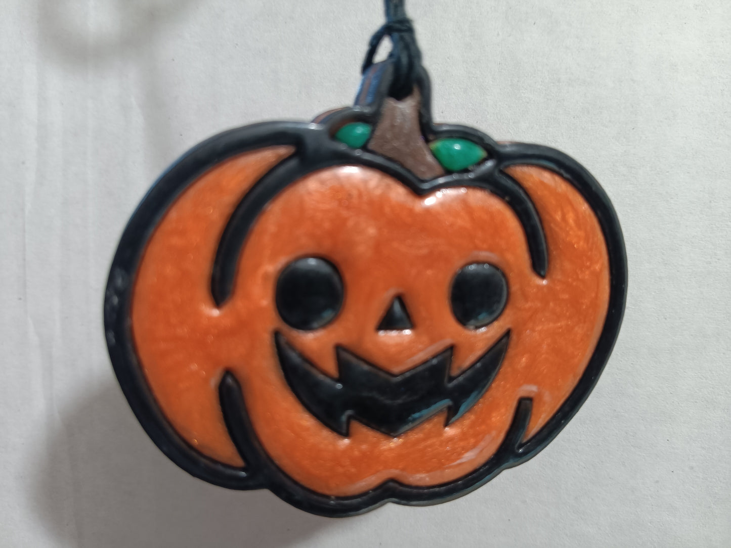 Pumpkin Halloween Ornament 2-1/2"