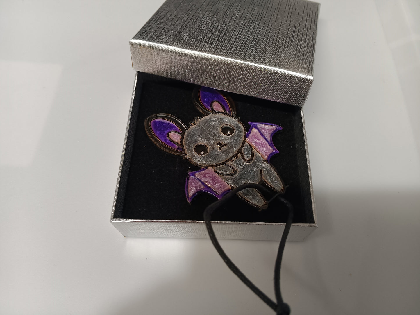 Upside-Down Bat Ornament