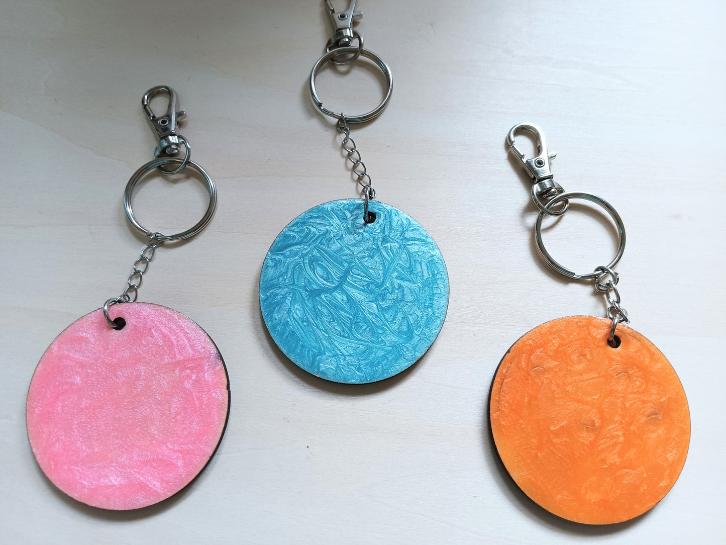 Paw Print Keychain