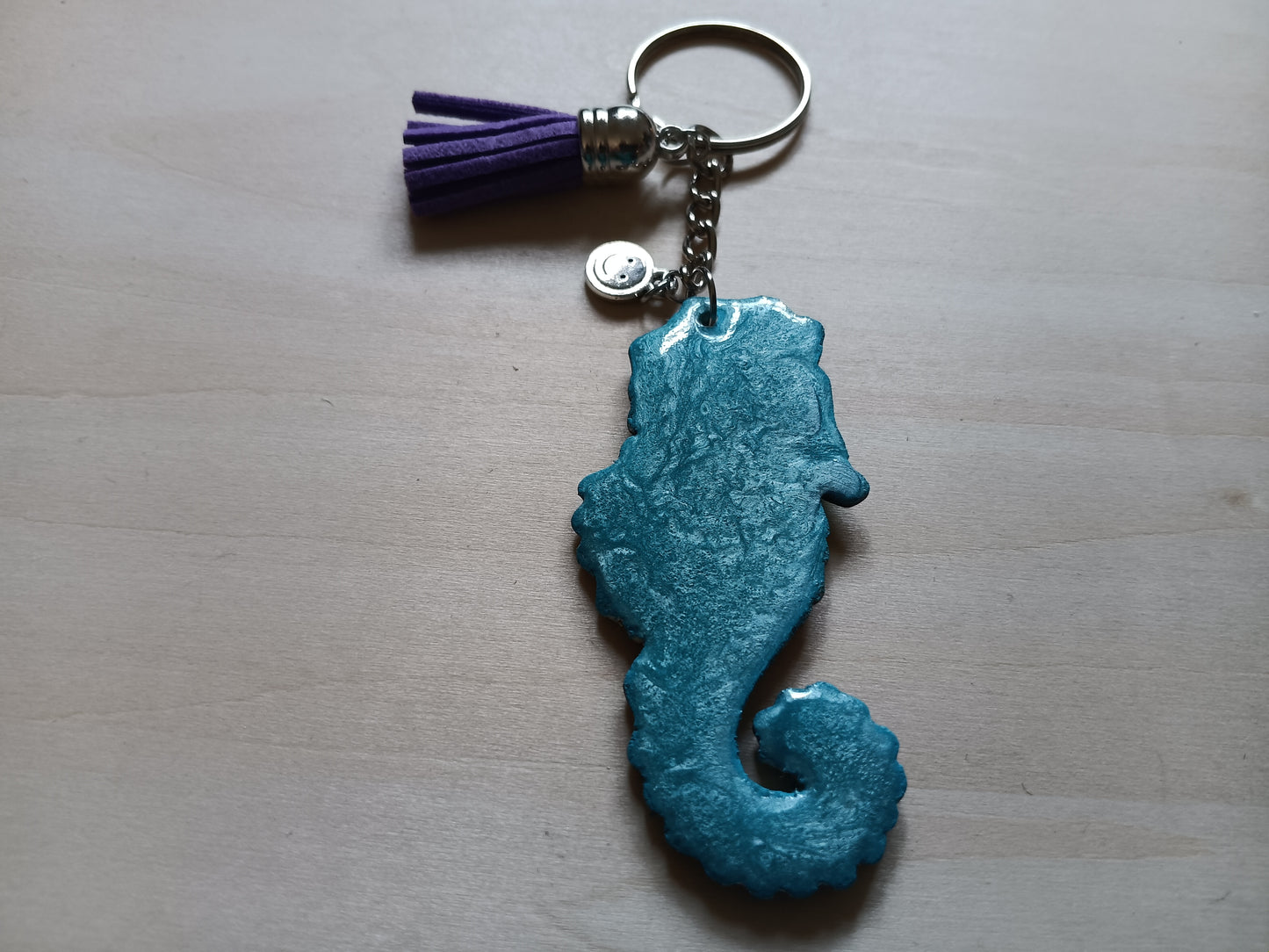 Small Seahorse Keychain