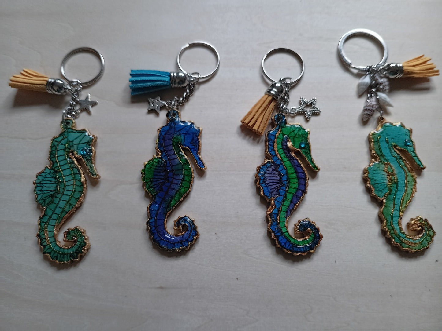 Seahorse Keychain