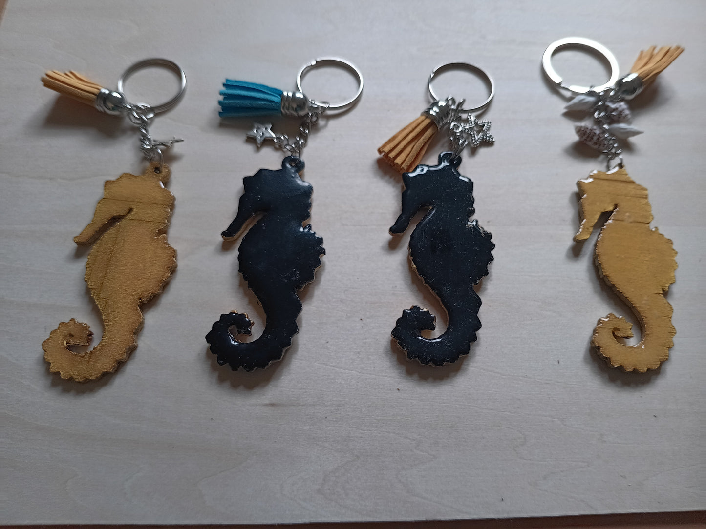 Seahorse Keychain