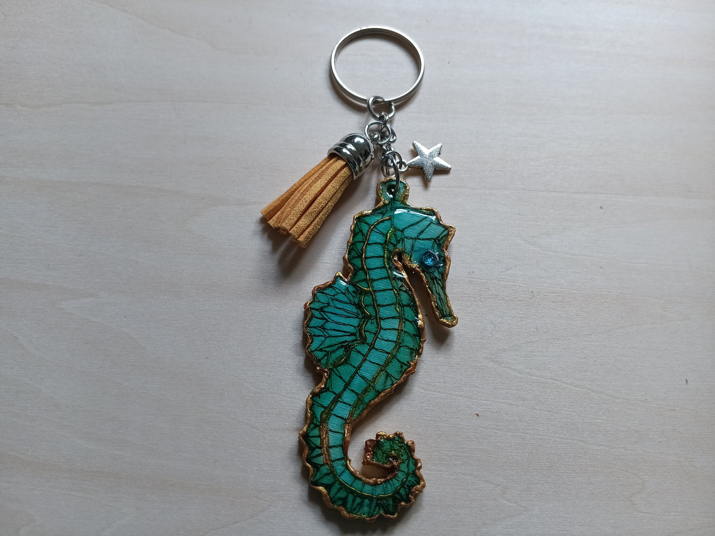 Seahorse Keychain