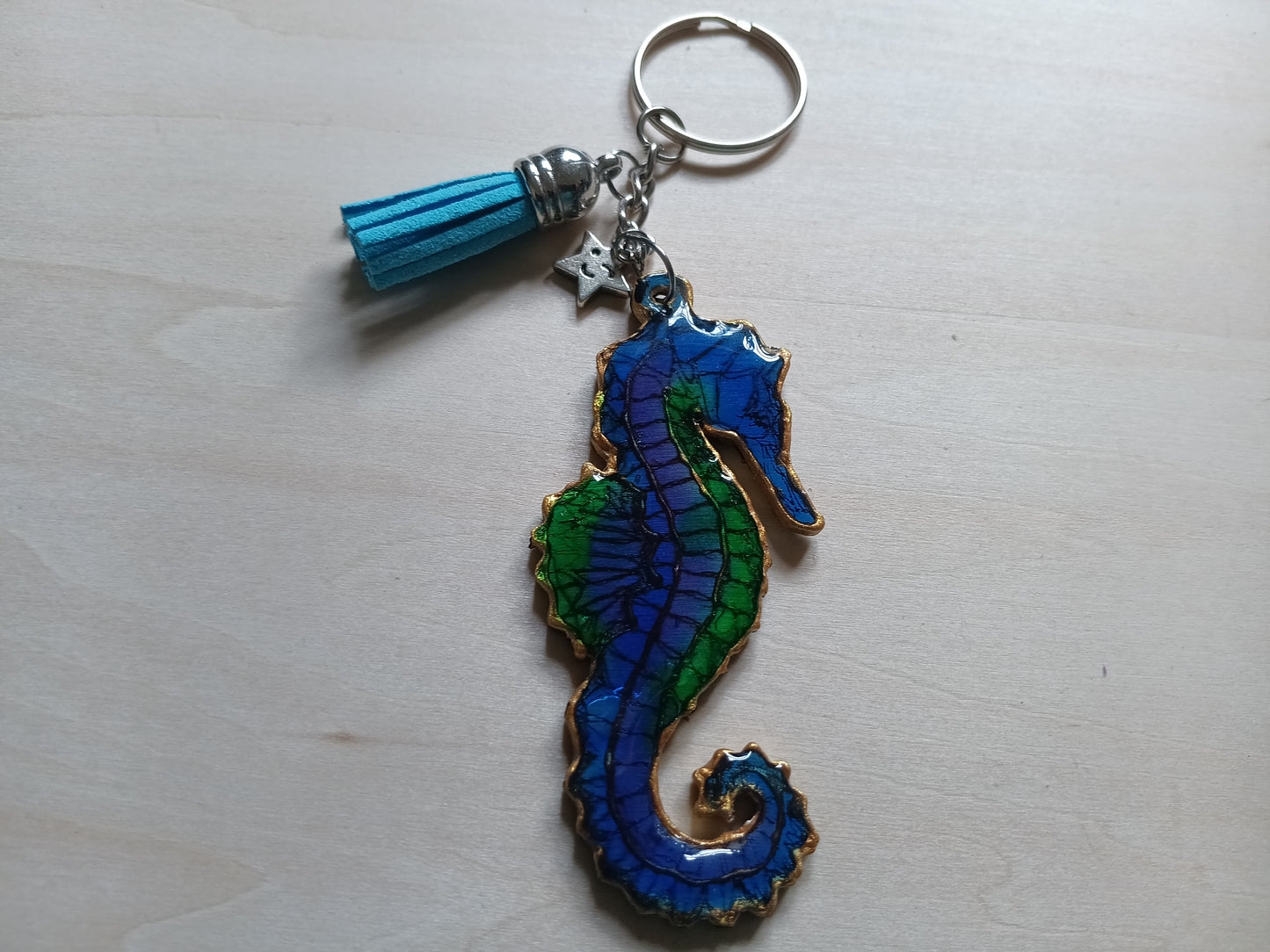 Seahorse Keychain