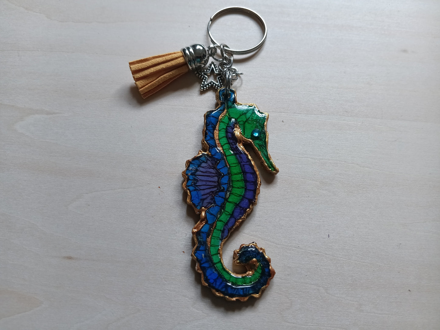 Seahorse Keychain