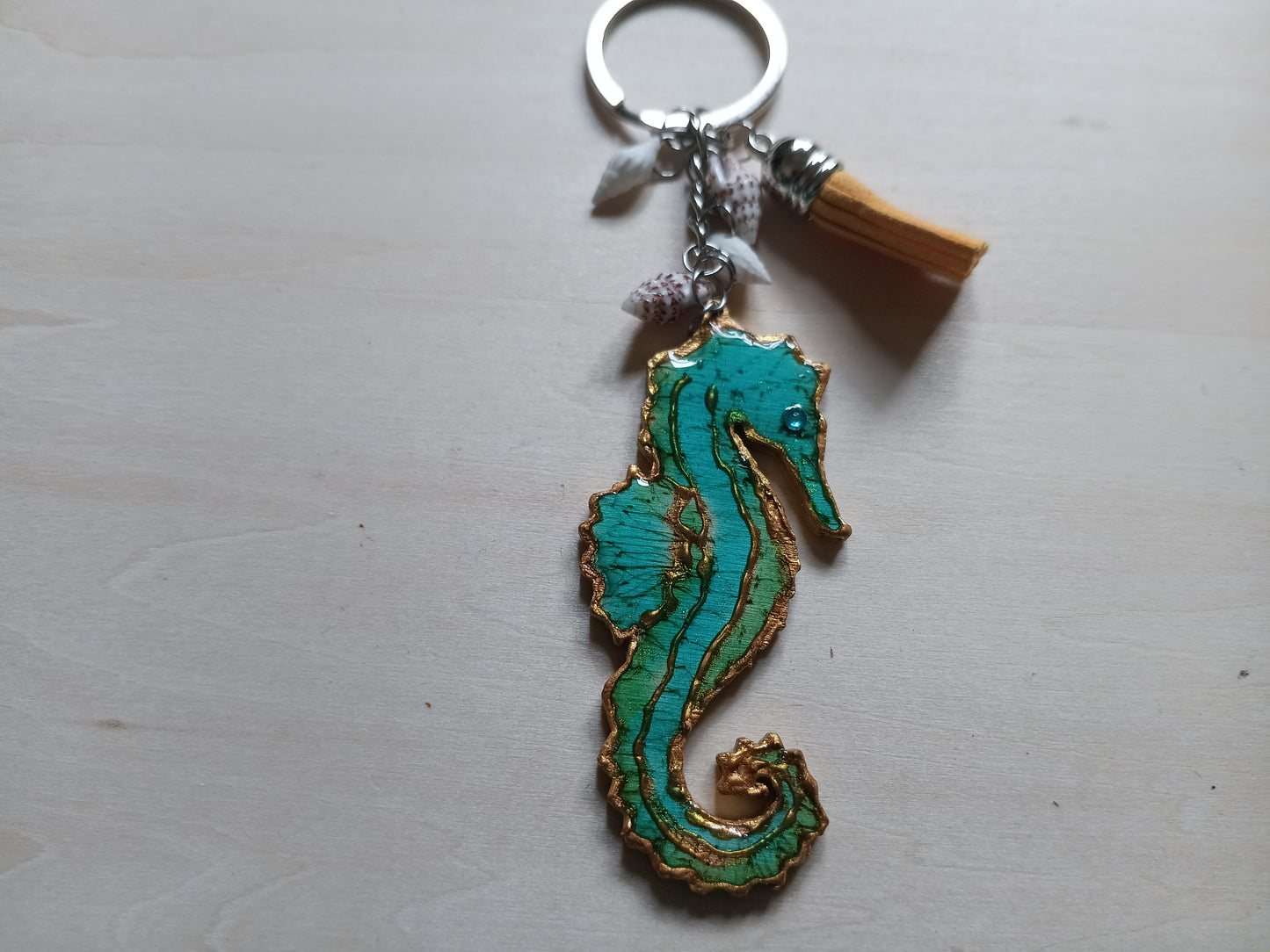 Seahorse Keychain