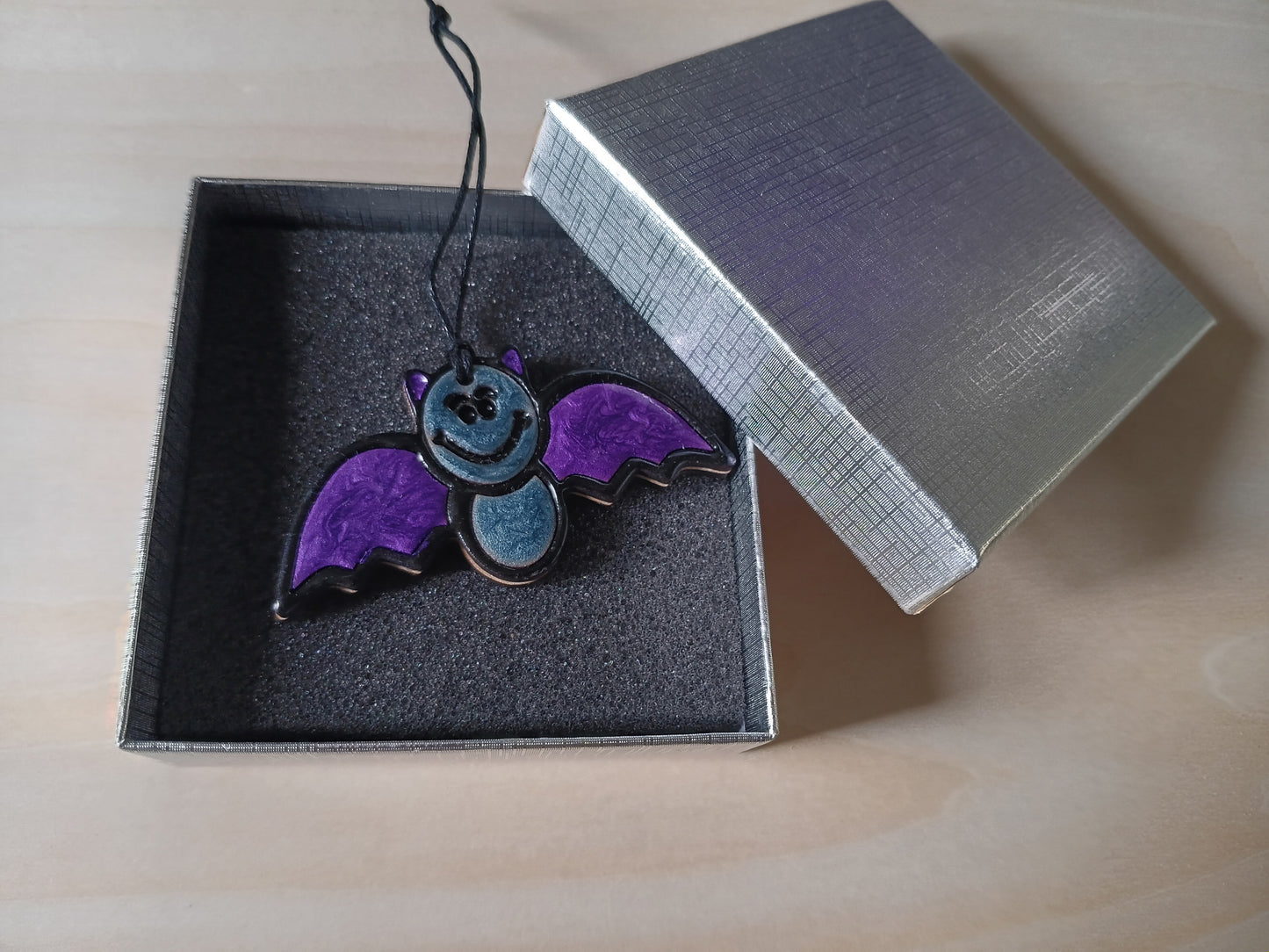 Halloween Bat Ornament 2-3/4"
