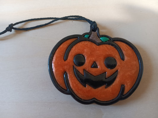 Pumpkin Halloween Ornament 2-1/2"