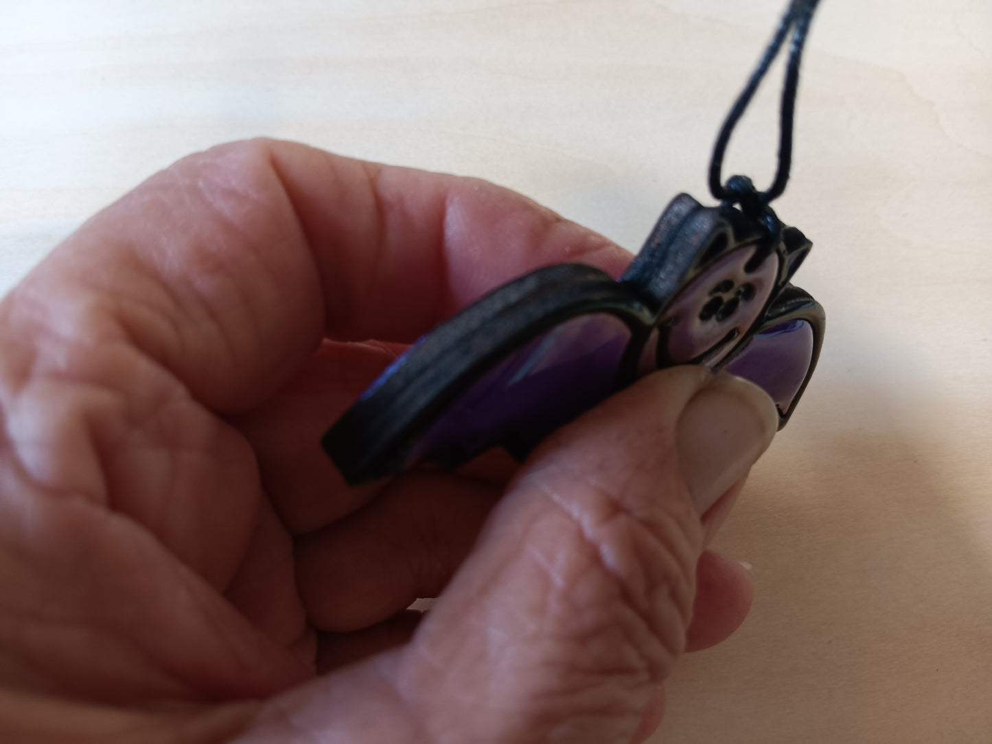 Halloween Bat Ornament 2-3/4"