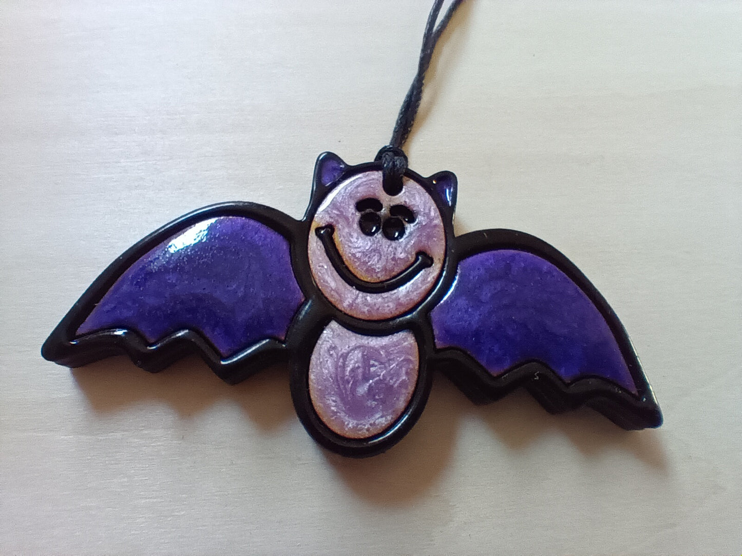 Halloween Bat Ornament 2-3/4"