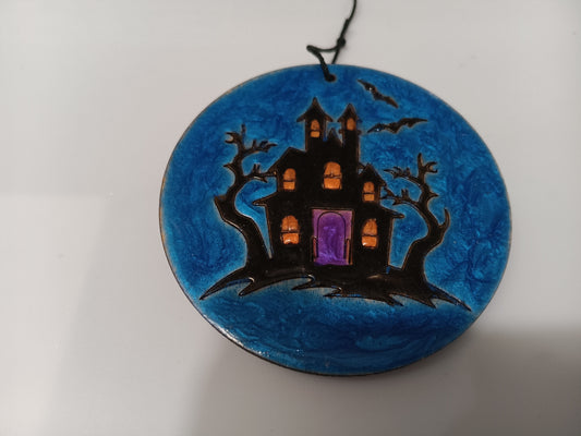 Haunted House Ornament