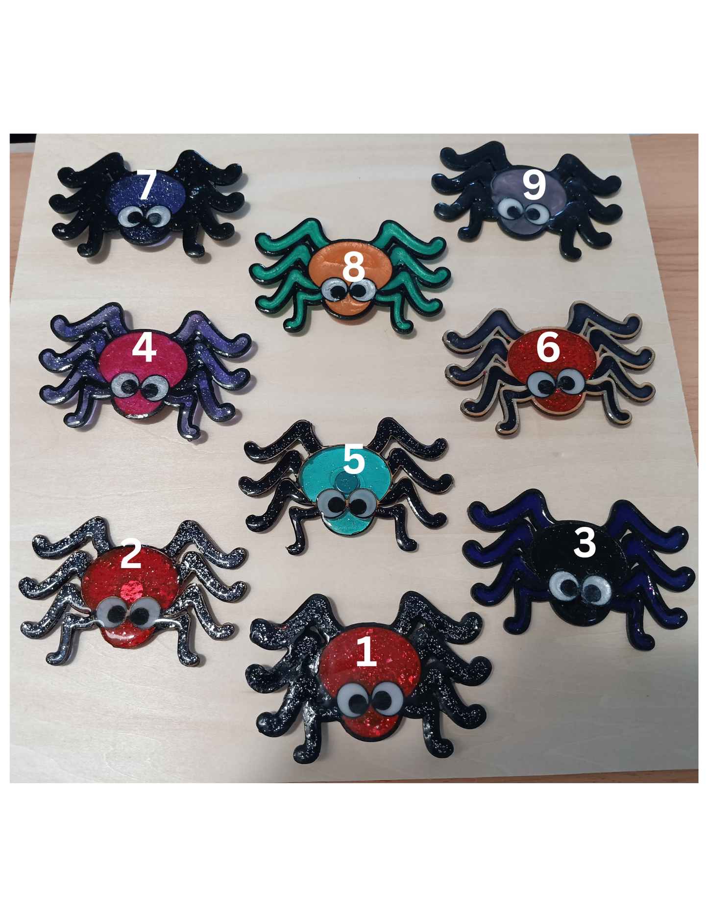 Spider Magnet - Handmade Halloween Decor