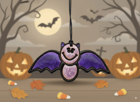 Halloween Bat Ornament 2-3/4"