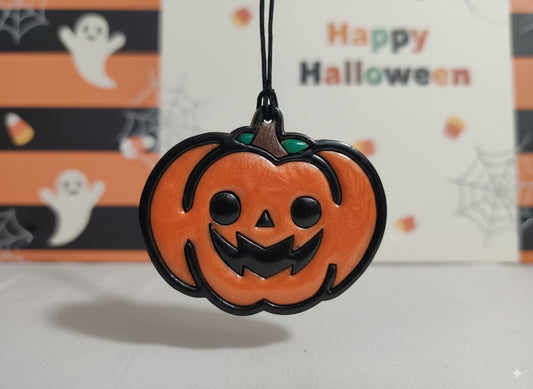 Pumpkin Halloween Ornament 2-1/2"